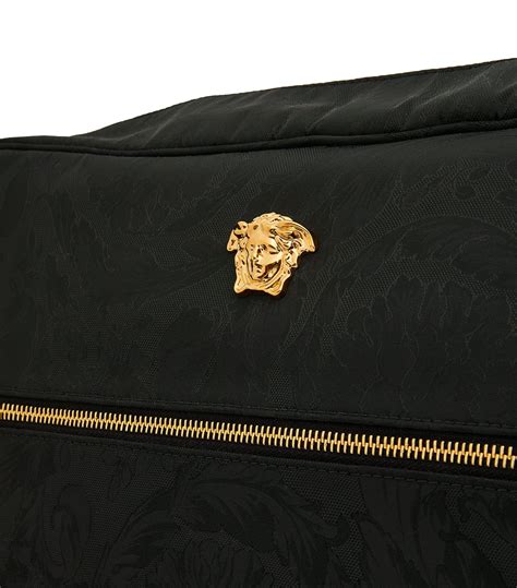 young versace black changing bag|Versace Kids Barocco.